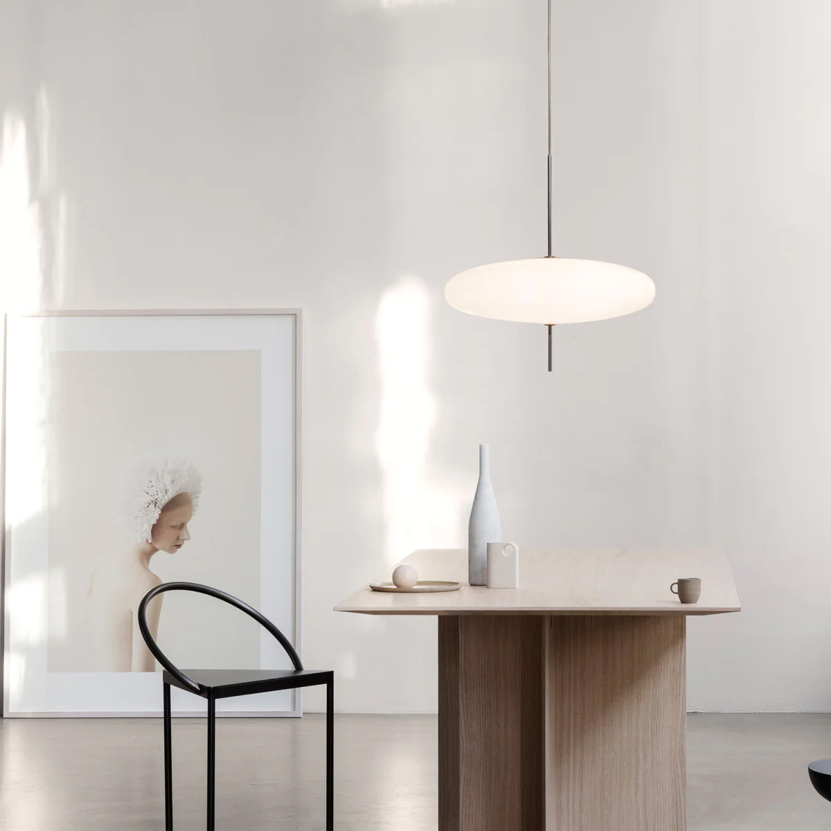 Opal Disc Suspension Lamp Position 86