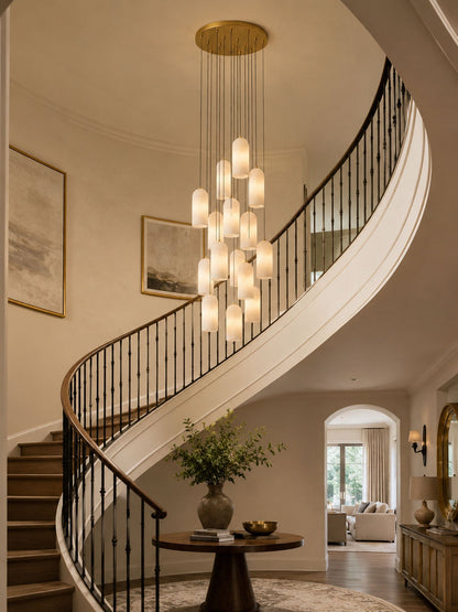 Monty  Alabaster Pendant Lamp Position 11