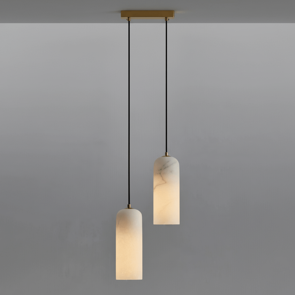 Monty  Alabaster Pendant Lamp Position 21