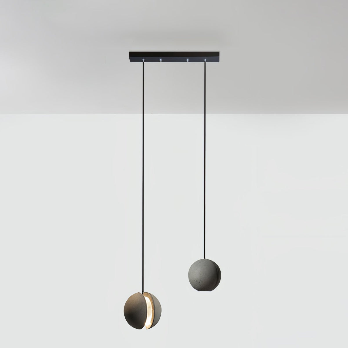 Moon Concrete Pendant Lamp Position 91