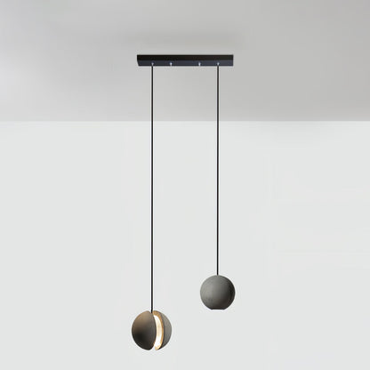Moon Concrete Pendant Lamp Position 91