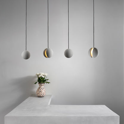 Moon Concrete Pendant Lamp Position 11