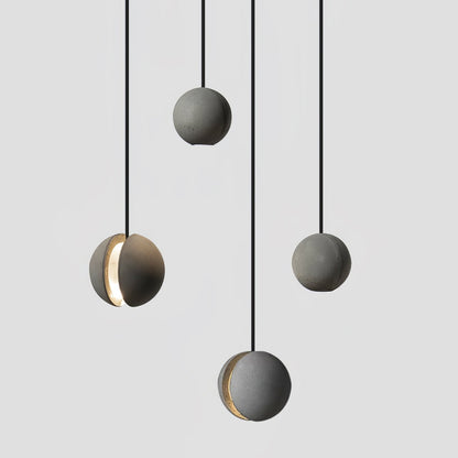 Moon Concrete Pendant Lamp Position 78