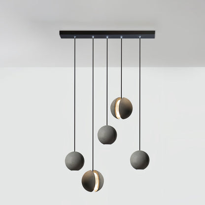 Moon Concrete Pendant Lamp Position 92