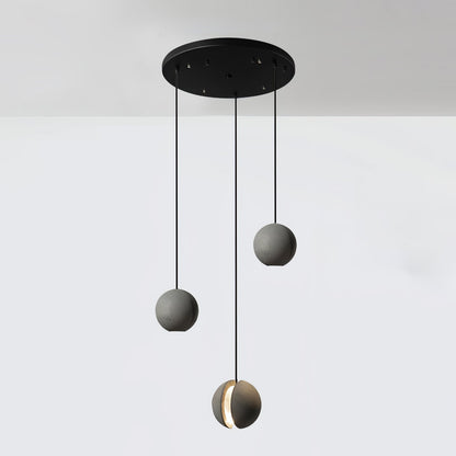 Moon Concrete Pendant Lamp Position 89