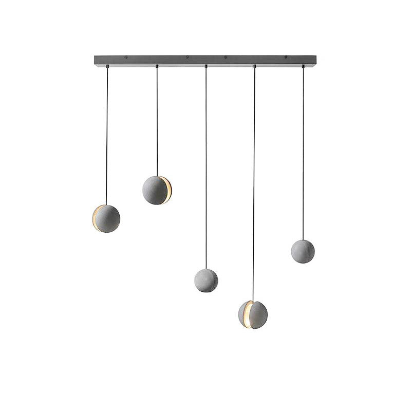 Moon Concrete Pendant Lamp Position 68
