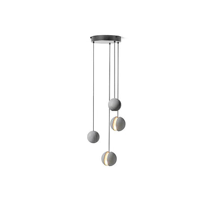 Moon Concrete Pendant Lamp Position 70