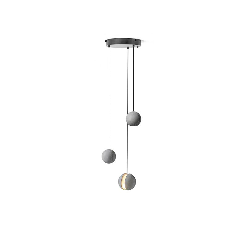 Moon Concrete Pendant Lamp Position 71