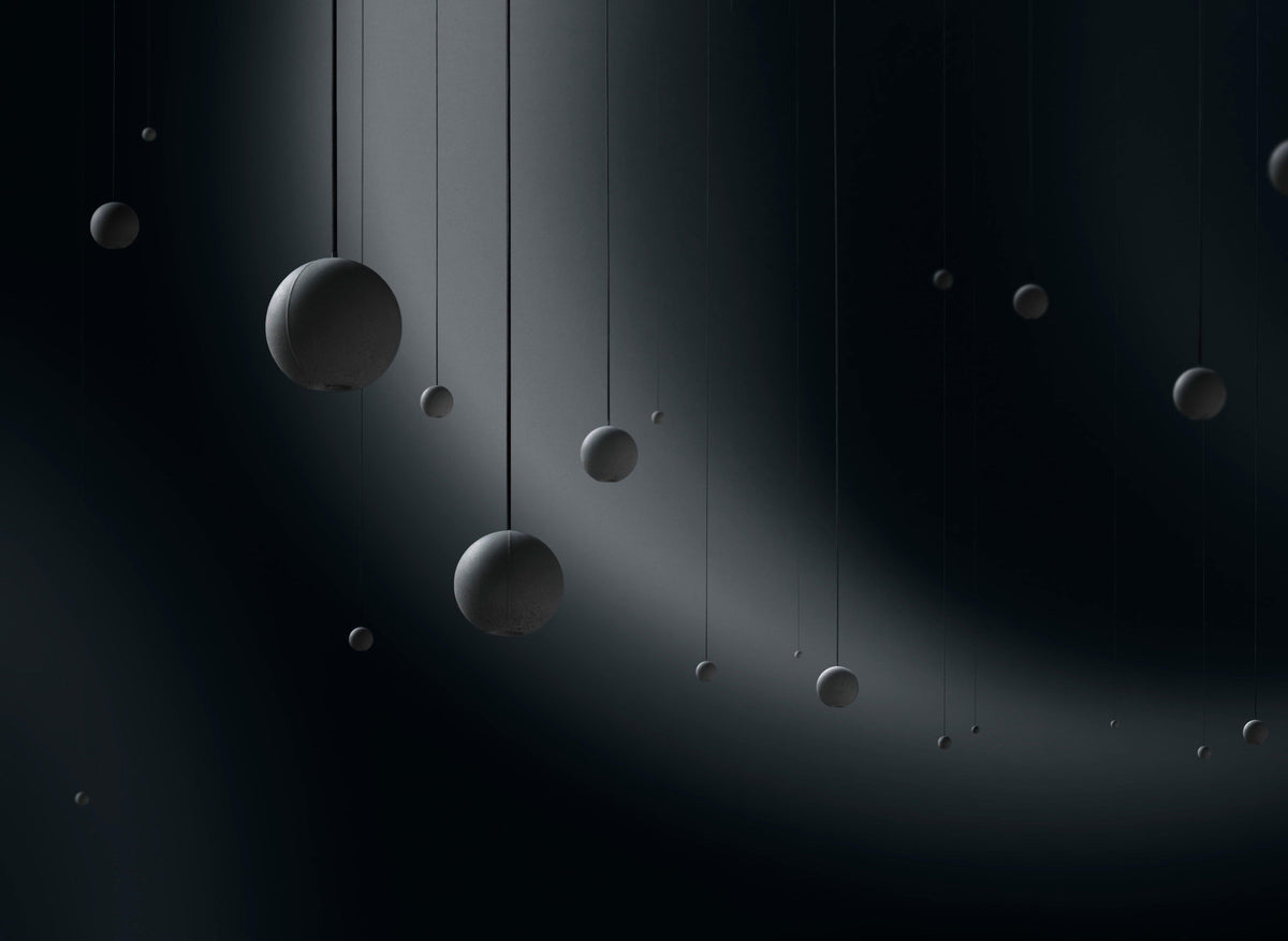 Moon Concrete Pendant Lamp Position 38