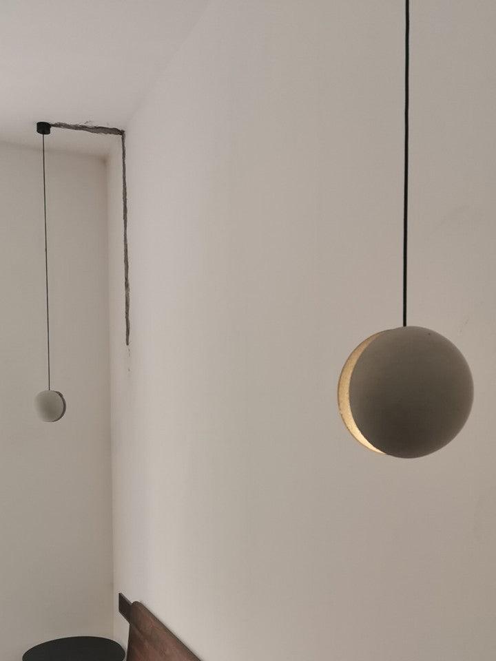 Moon Concrete Pendant Lamp Position 24