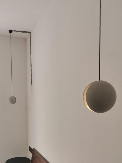 Moon Concrete Pendant Lamp Position 24
