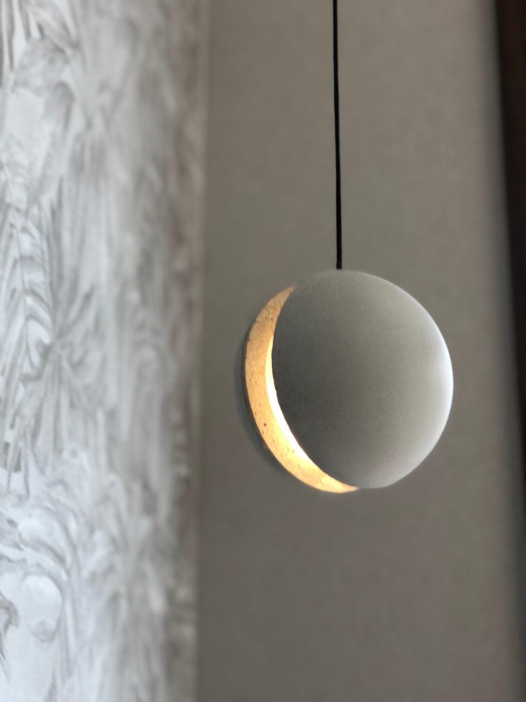 Moon Concrete Pendant Lamp Position 12