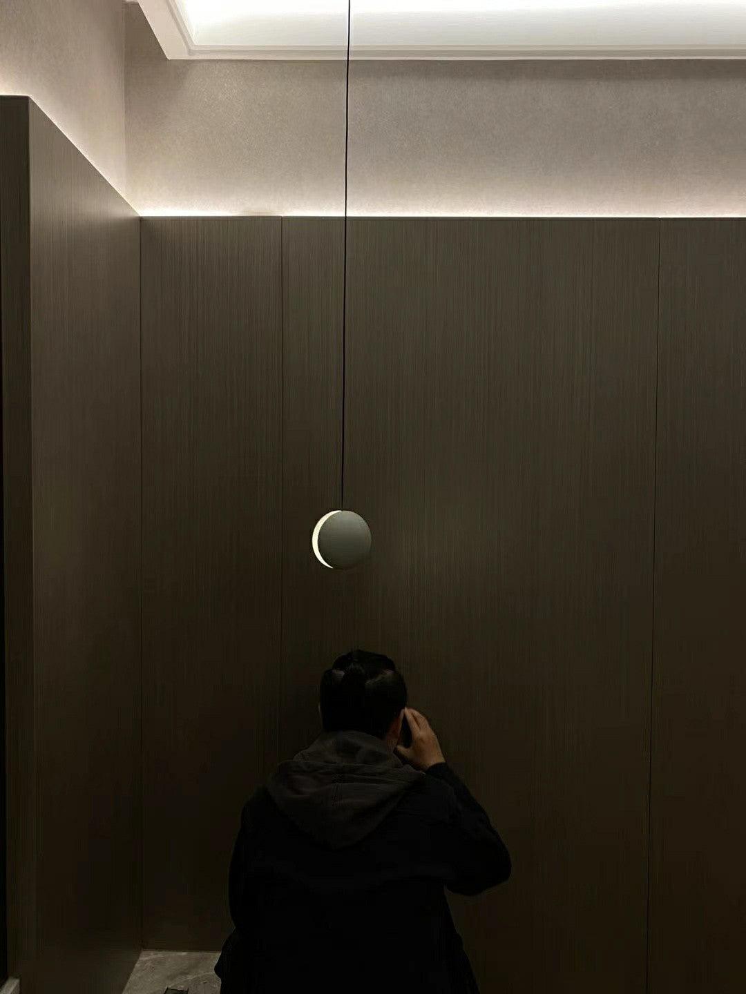 Moon Concrete Pendant Lamp Position 27