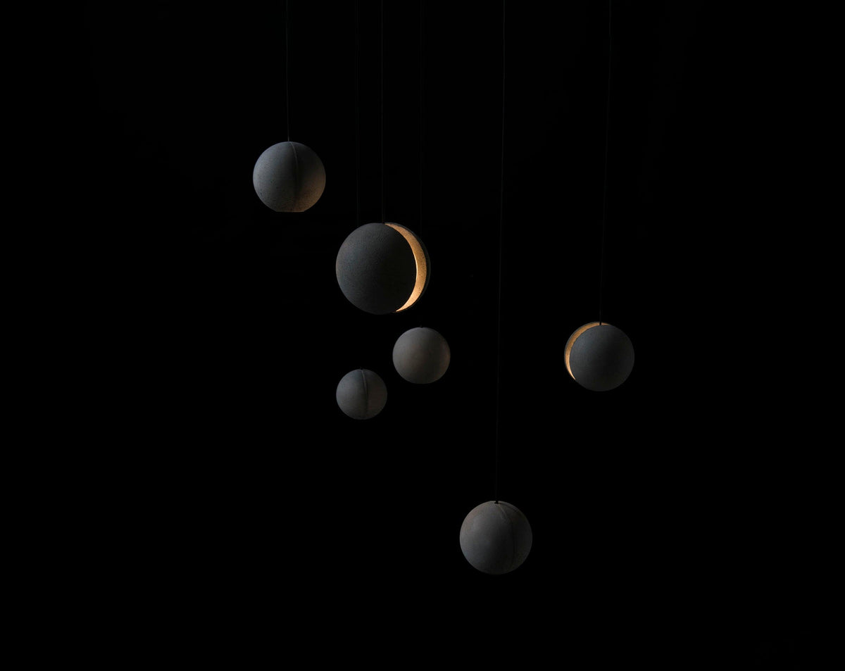 Moon Concrete Pendant Lamp Position 23