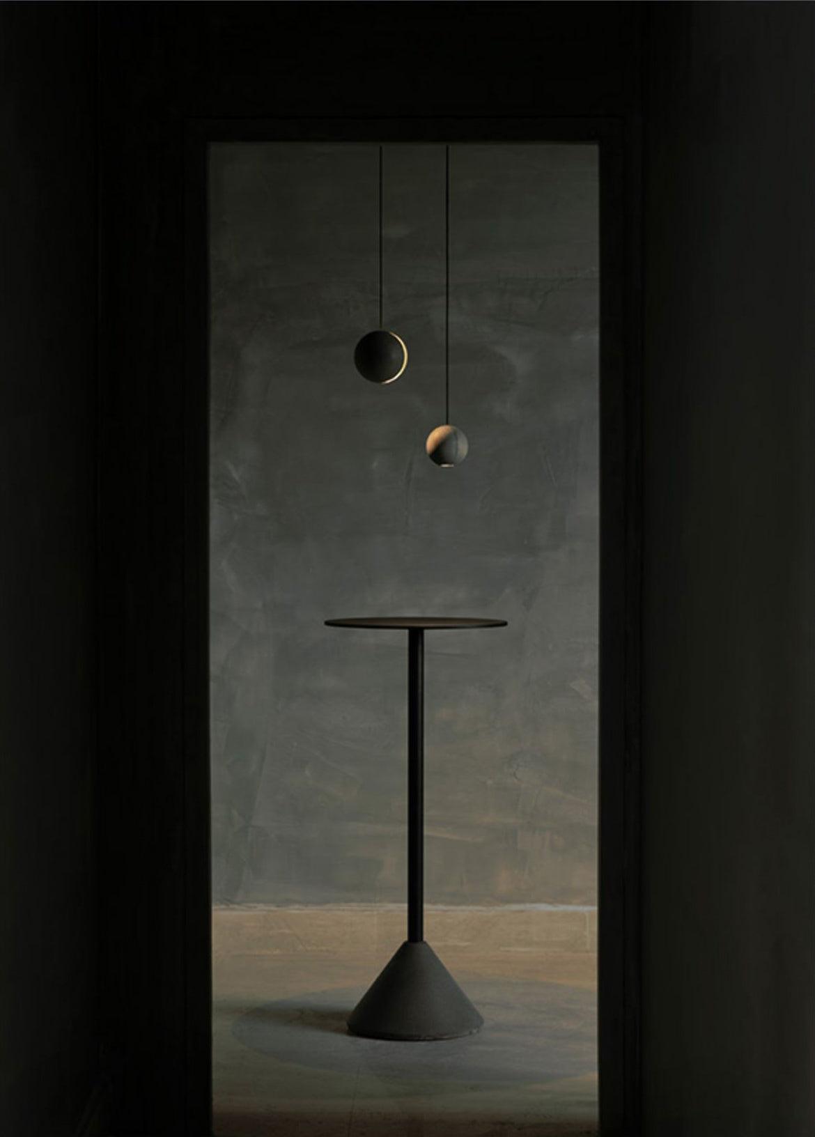 Moon Concrete Pendant Lamp Position 29