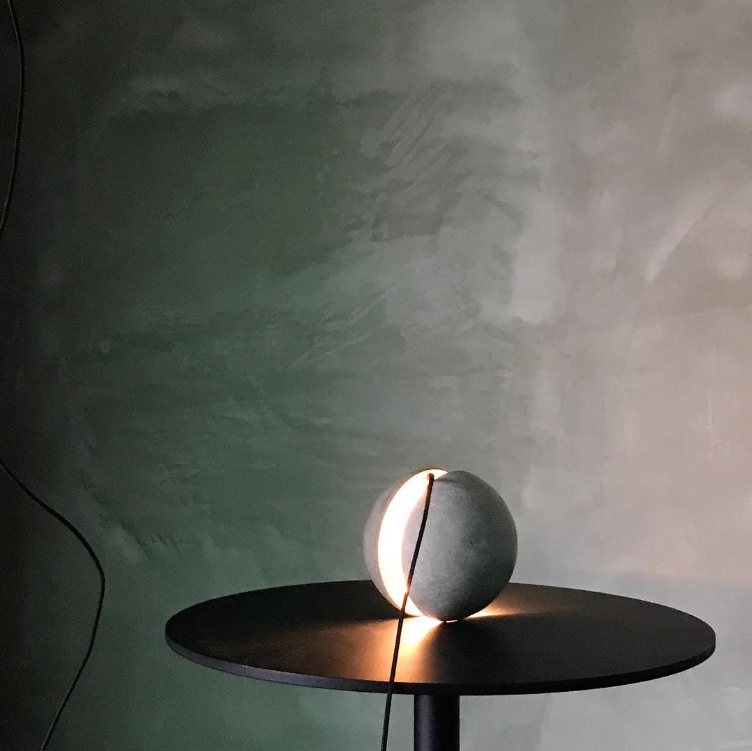 Moon Concrete Pendant Lamp Position 19