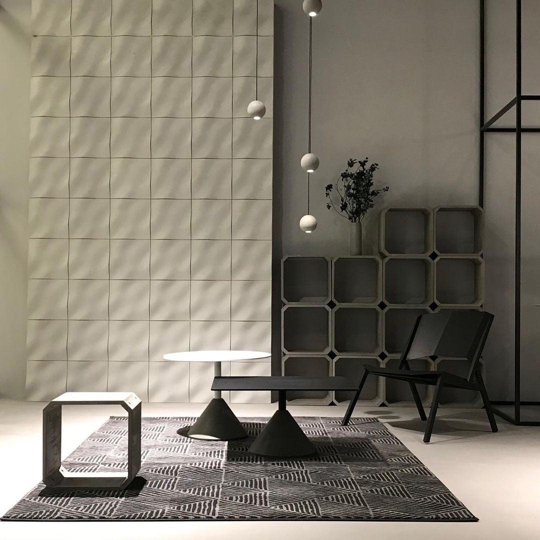 Moon Concrete Pendant Lamp Position 15