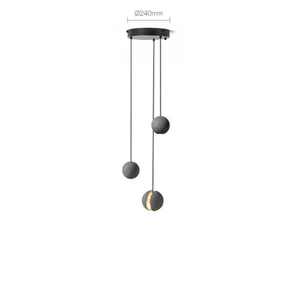 Moon Concrete Pendant Lamp Position 54