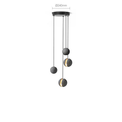 Moon Concrete Pendant Lamp Position 55
