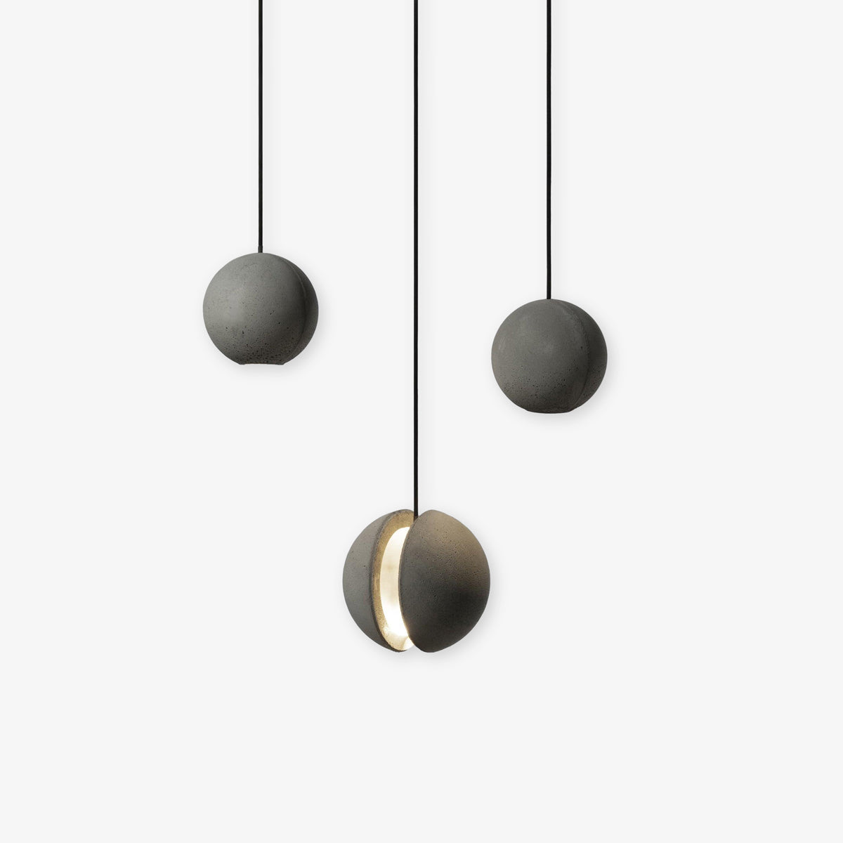 Moon Concrete Pendant Lamp Position 48