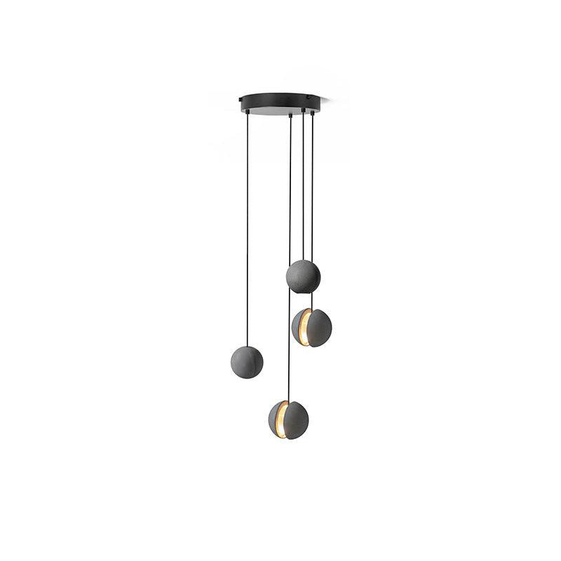 Moon Concrete Pendant Lamp Position 65