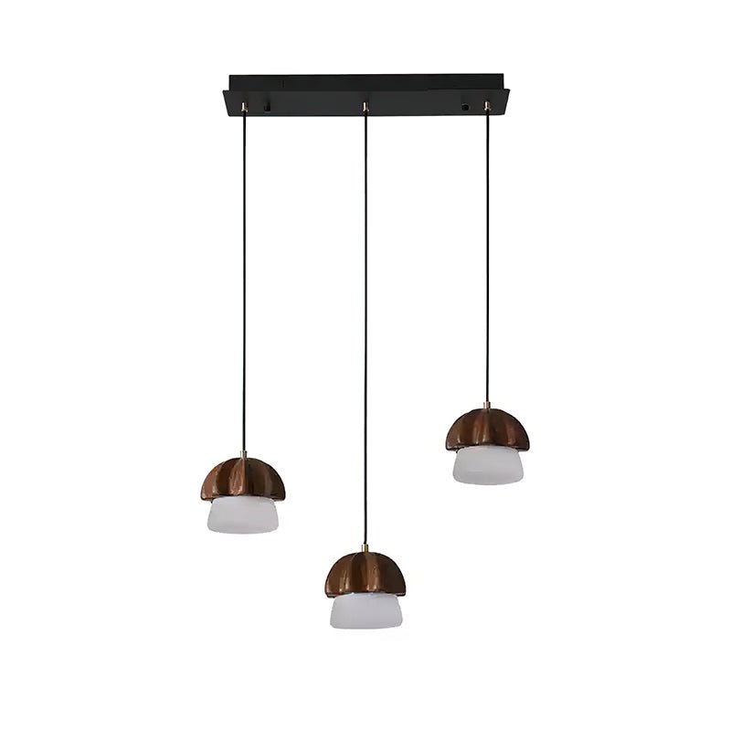 Mushroom Cluster Chandelier with Adjustable Height