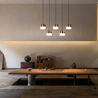 Mushroom Cluster Chandelier with Adjustable Height
