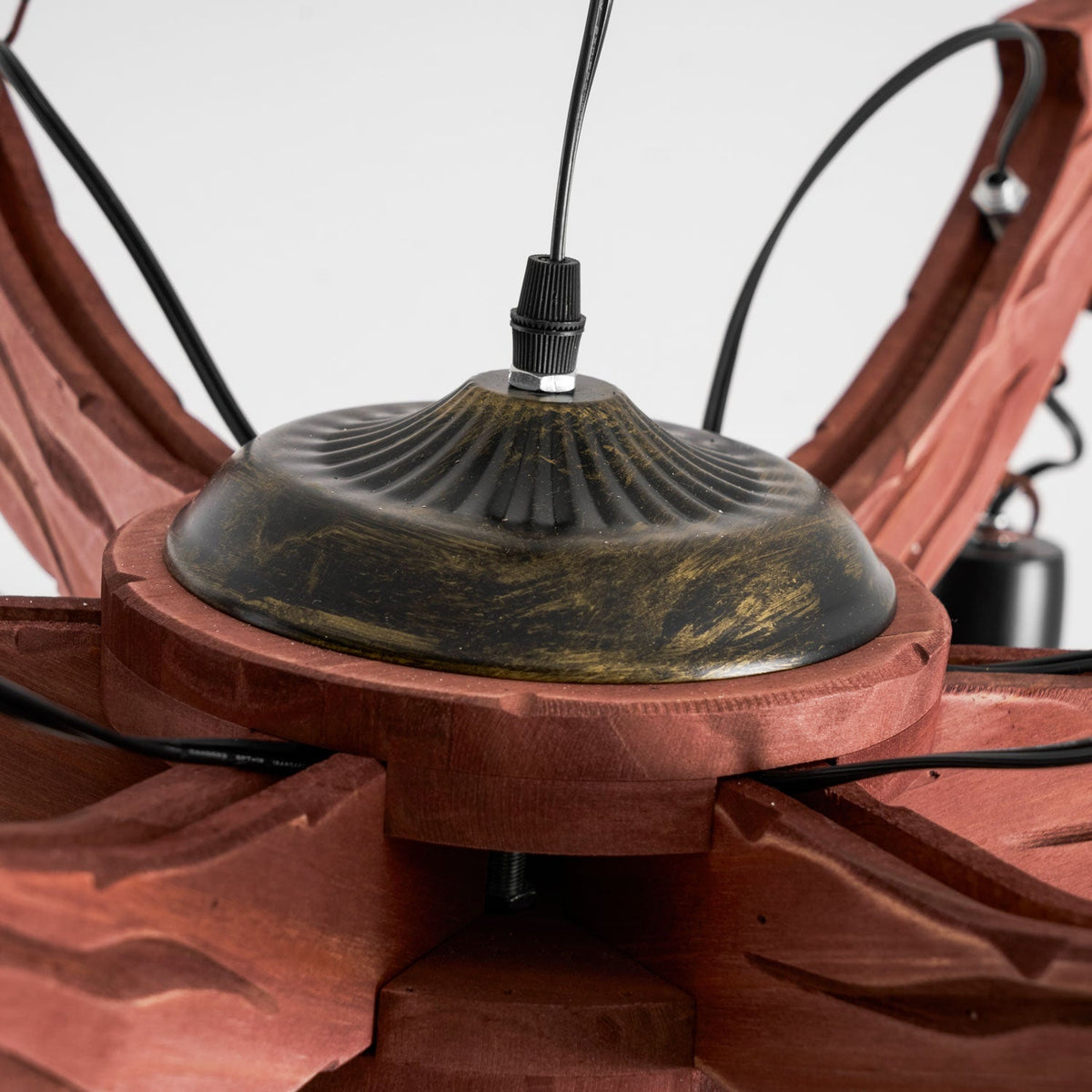 Nautical Industrial Style Wooden Chandelier Position 85