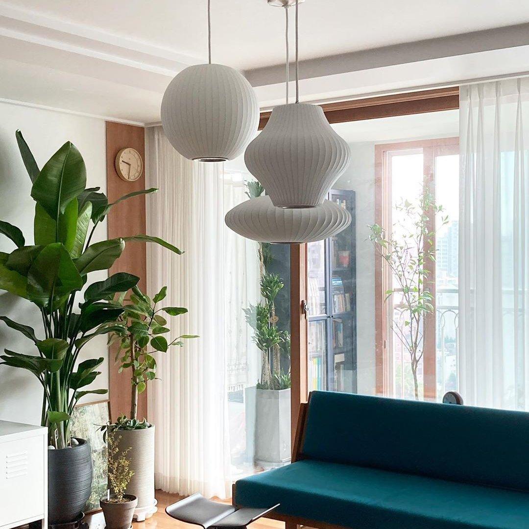 Crisscross Bubble Pendant Light Position 33