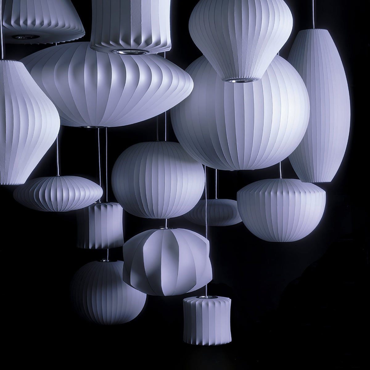 Crisscross Bubble Pendant Light Position 65