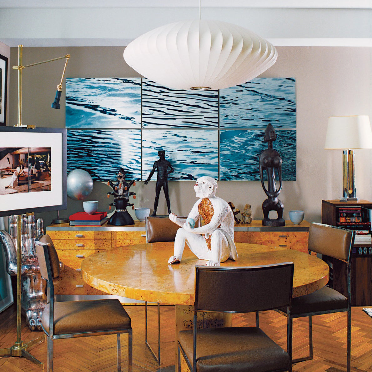 Crisscross Bubble Pendant Light Position 74