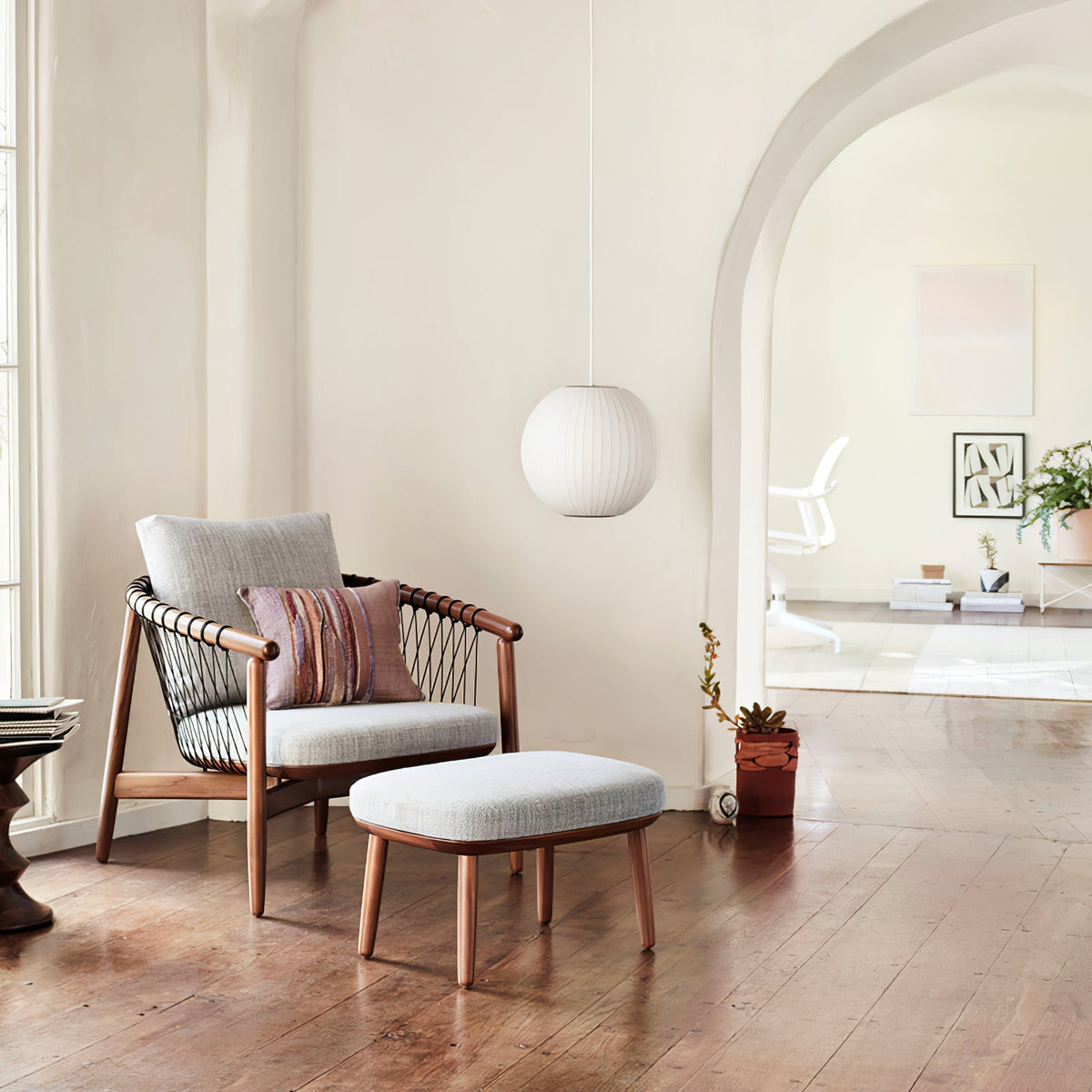 Crisscross Bubble Pendant Light Position 107