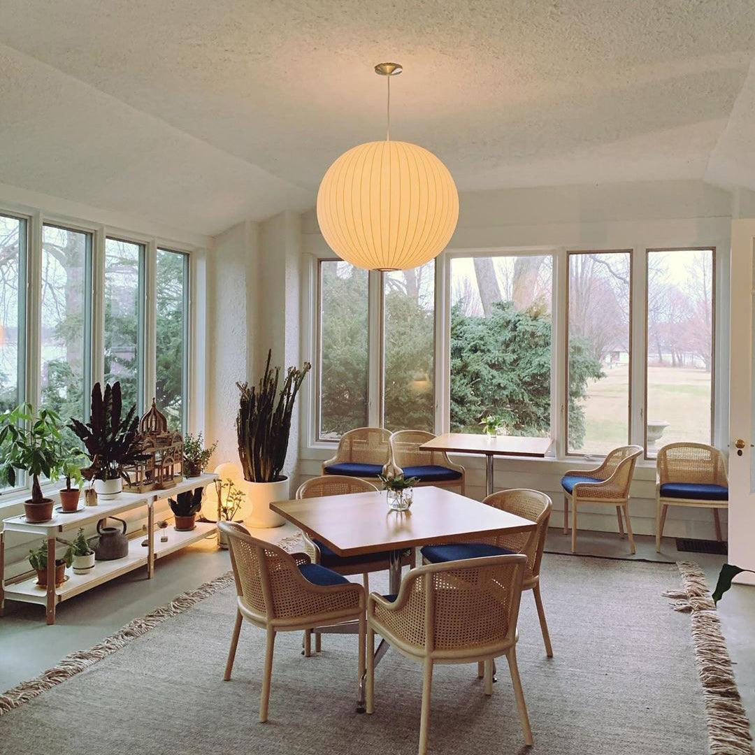 Crisscross Bubble Pendant Light Position 27