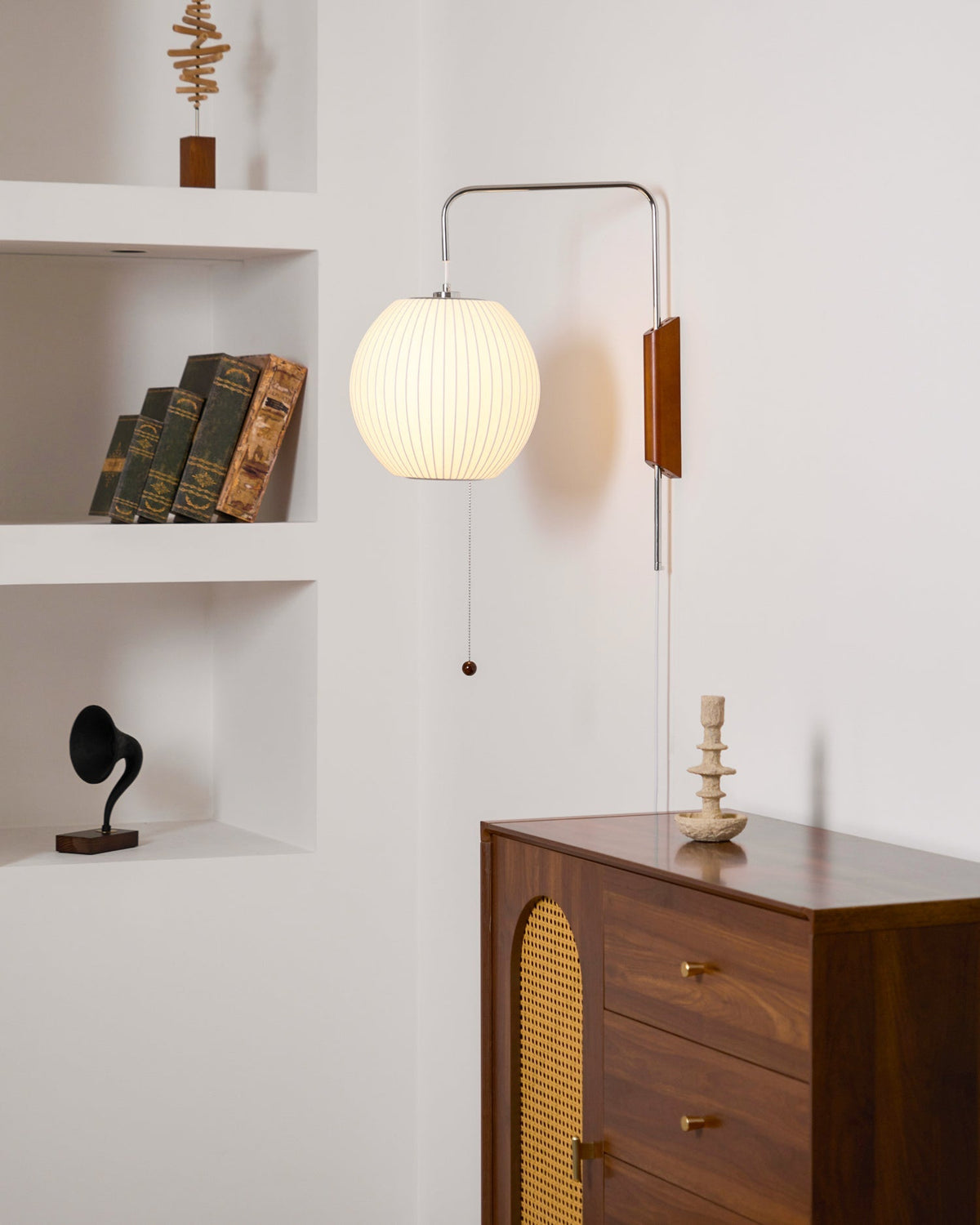 Bubble Ball Wall Sconce with LED Lighting