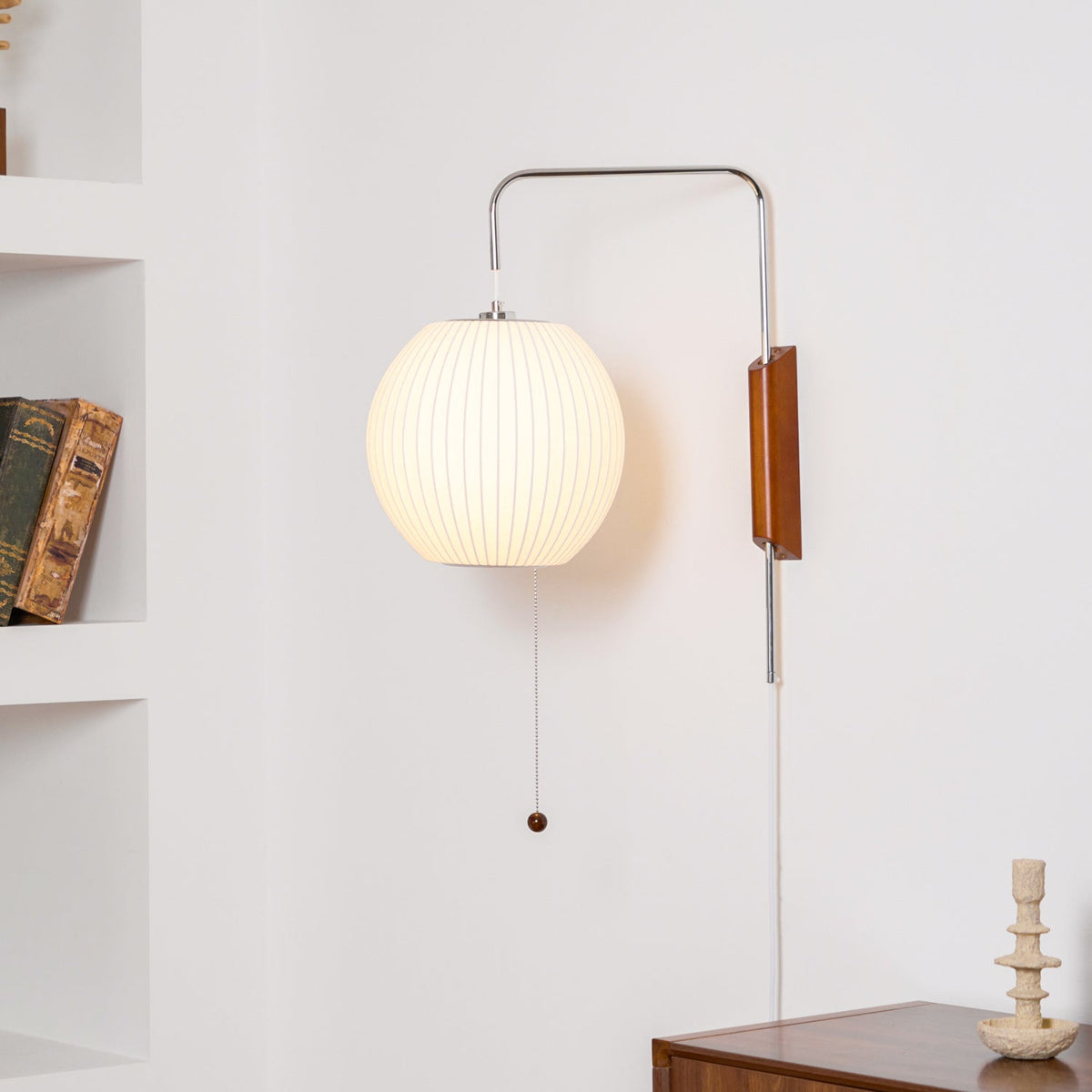 Bubble Ball Wall Sconce with LED Lighting
