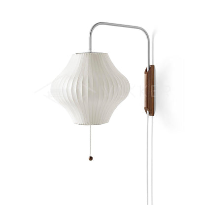 Bubble Ball Wall Sconce with LED Lighting — side view