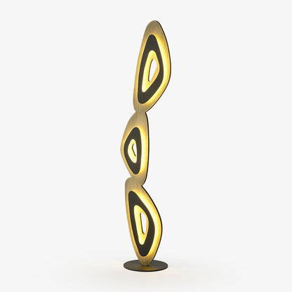 Nevis Adjustable Floor Lamp with Dimmer & Energy-Efficient LED — front view