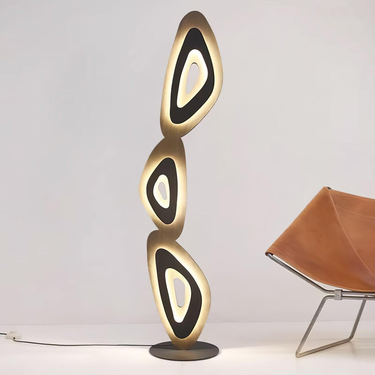 Nevis Adjustable Floor Lamp with Dimmer & Energy-Efficient LED — alternate angle