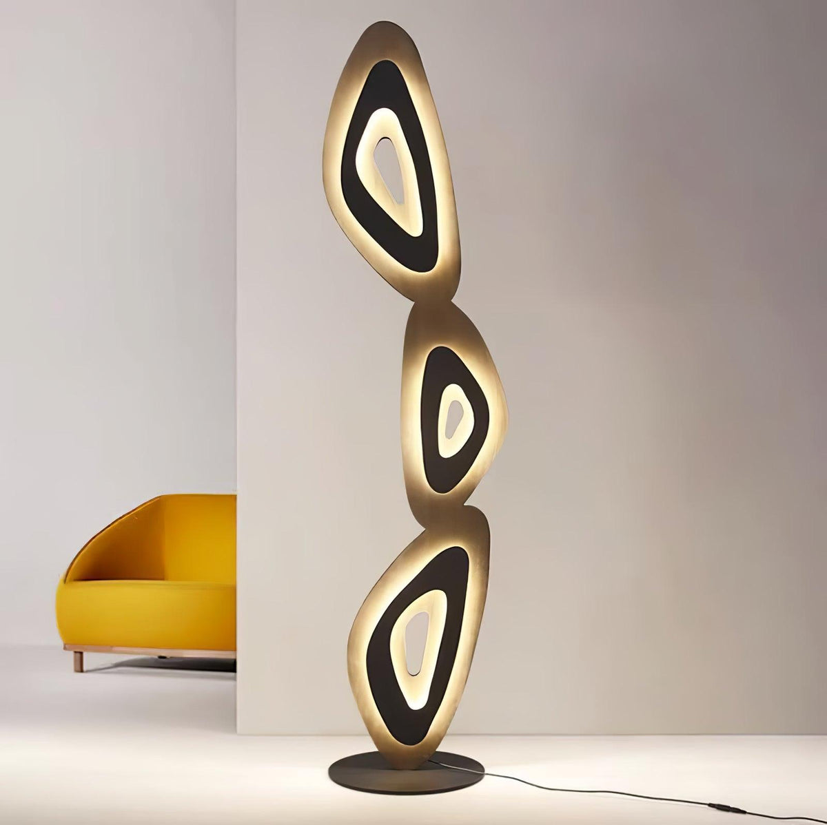 Nevis Adjustable Floor Lamp with Dimmer & Energy-Efficient LED — detail view