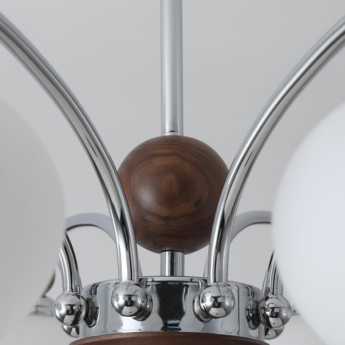 Noir Modern Chandelier with Adjustable Height