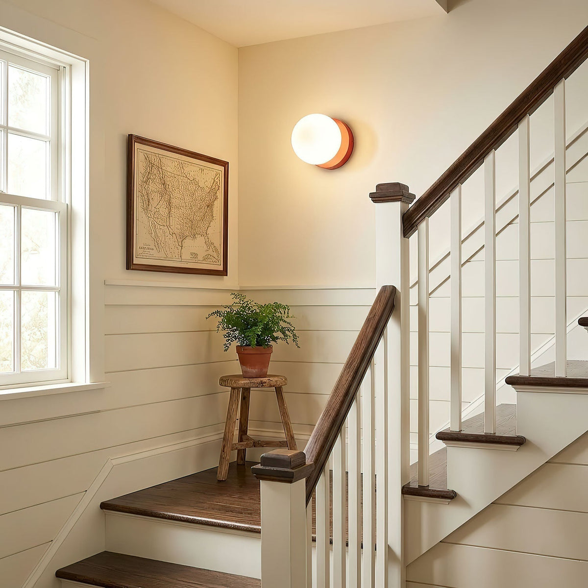 Compact Wall Lamp, Energy Efficient