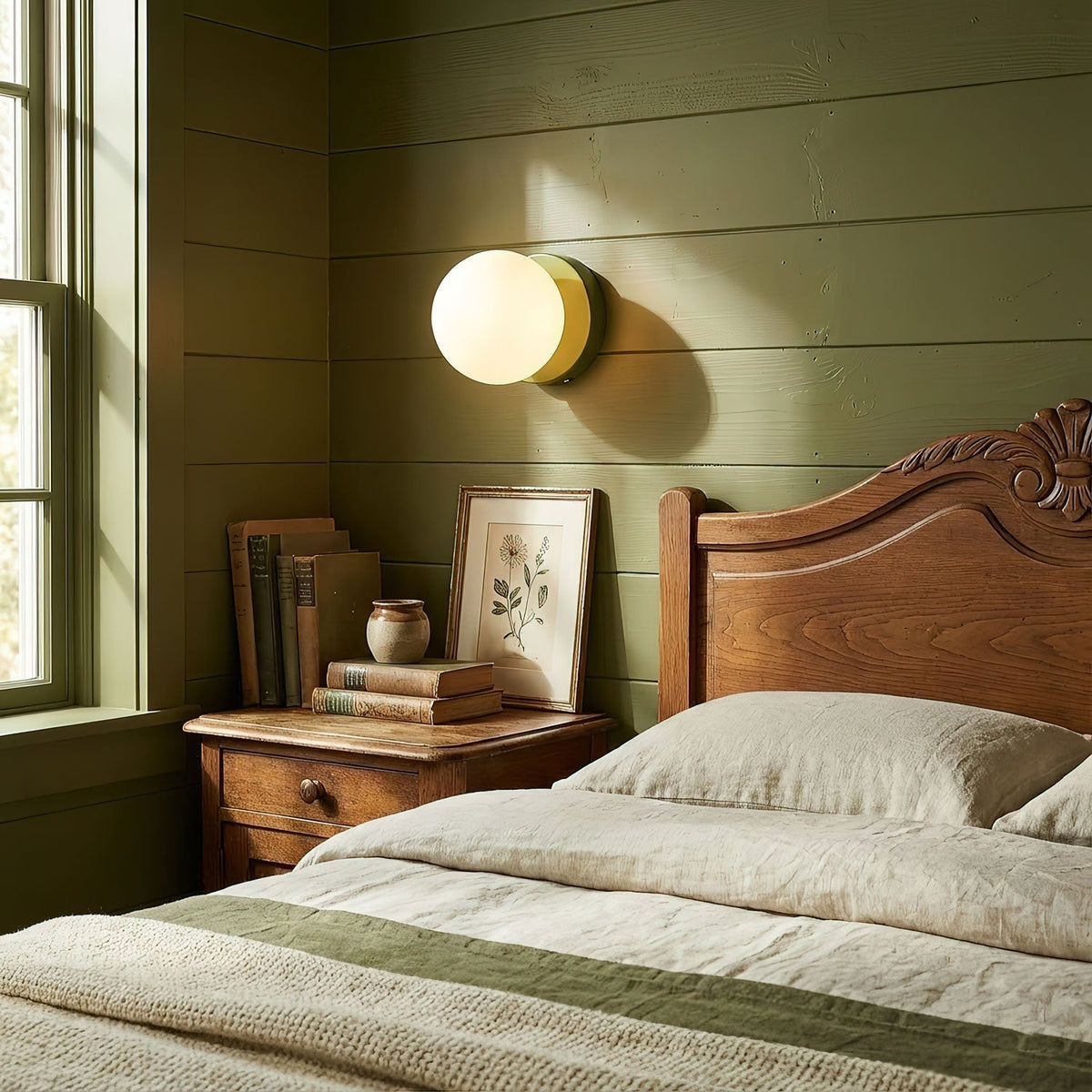Compact Wall Lamp, Energy Efficient