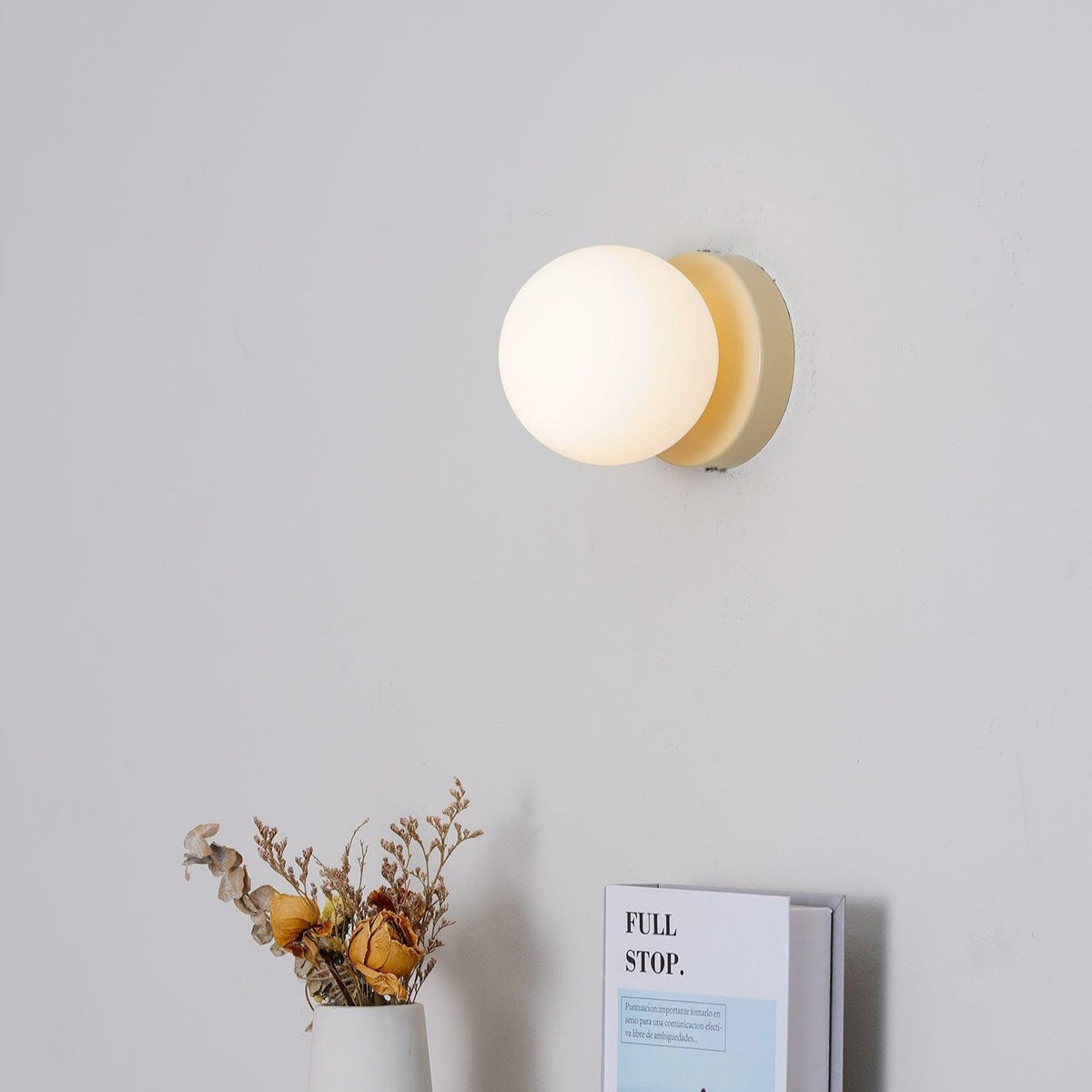 Compact Wall Lamp, Energy Efficient