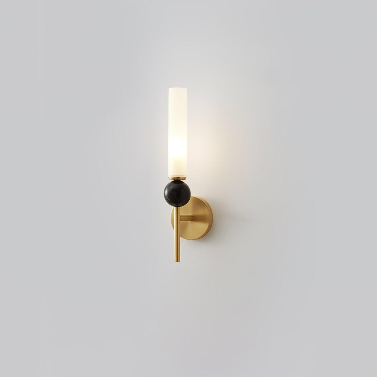 Marble Vertical Wall Lamp with Adjustable Brightness