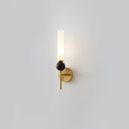 Marble Vertical Wall Lamp with Adjustable Brightness