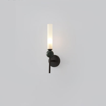 Marble Vertical Wall Lamp with Adjustable Brightness
