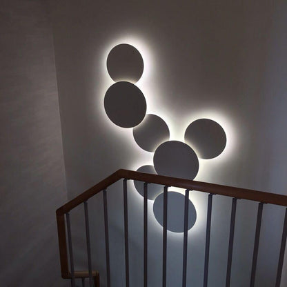 Geometric Disc Wall Lamp Position 90