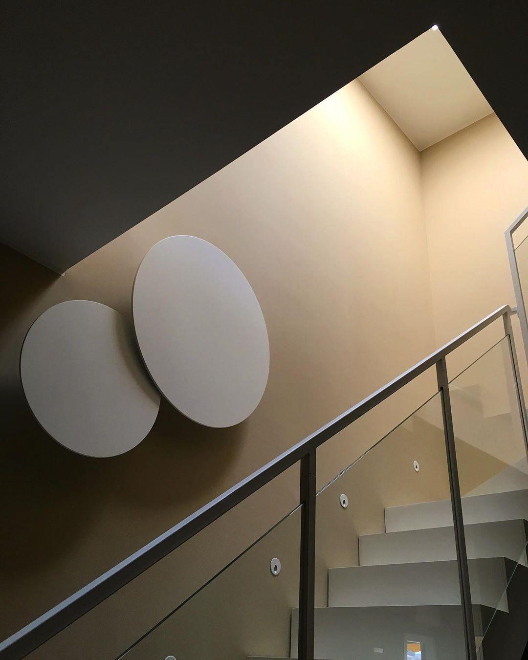 Geometric Disc Wall Lamp Position 92