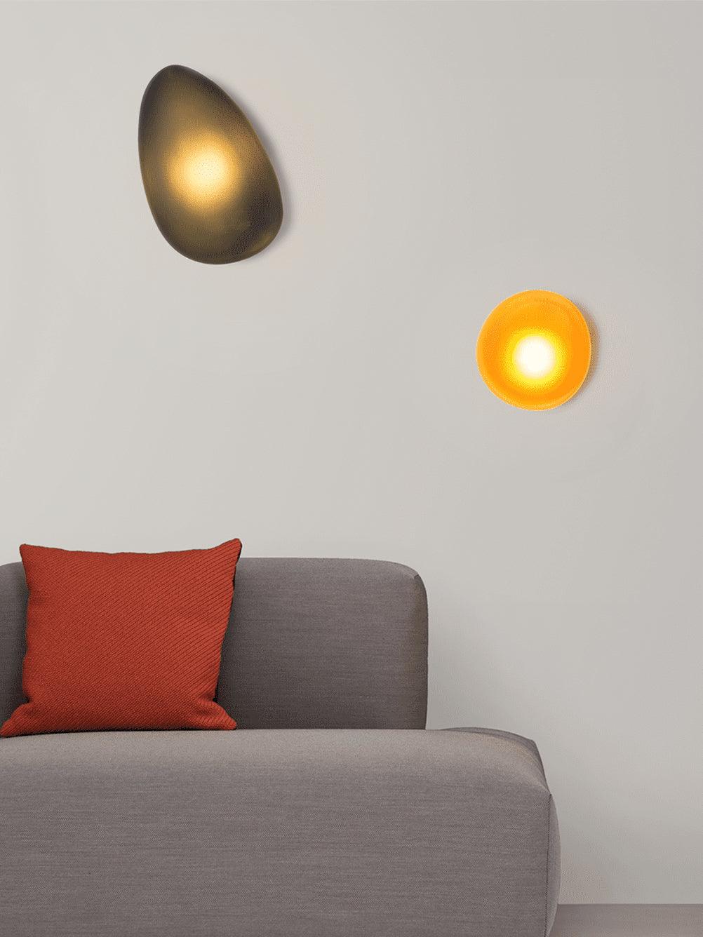Bubble Glass Wall Lamp with Adjustable Brightness