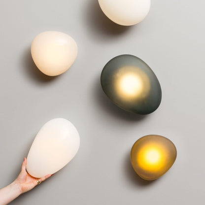 Bubble Glass Wall Lamp with Adjustable Brightness